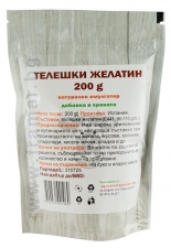 ТЕЛЕШКИ ЖЕЛАТИН НА ПРАХ 200 г ЯЖ ПОЛЕЗНО