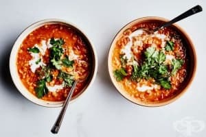 Леща с кокосово мляко и къри
