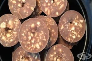 Шоколадови енергийни бонбони с фъстъчено масло и стевия