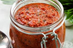 Доматено песто с бадеми