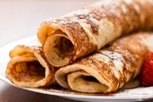 Катми с прясно мляко и мая