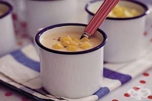 Карфиолена крем супа със сирене чедър