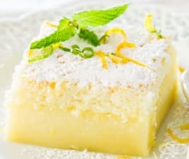 Лимонов сладкиш с прясно мляко и масло