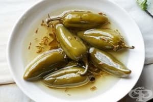 Мариновани чушки Халапеньо с мащерка и риган