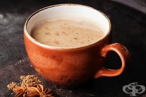 Смути от сладки картофи със соево мляко, джинджифил и канела