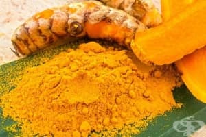 Направете компрес от куркума и сол около изкълчената става