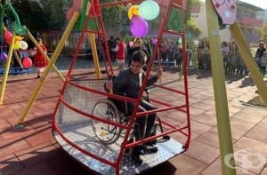 Децата с увреждания във Враца имат своя площадка за игри