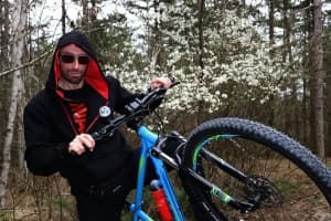Мартин Гергов - Първа пролетна тренировка с велосипед