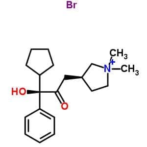  (glycopyrronium) | ATC A03AB02 - 