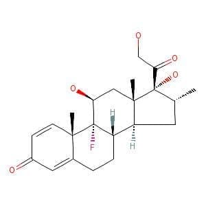    (dexamethasone and antibiotics) | ATC D07CB04 - 