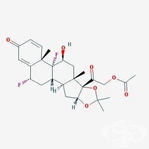    (fluocinonide and antibiotics) | ATC D07CC05 - 