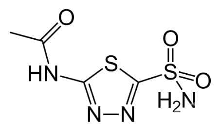 ацетазоламид (acetazolamide) | ATC S01EC01 - изображение