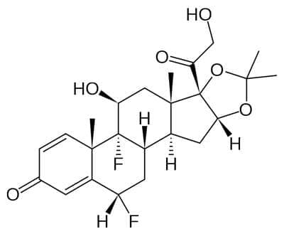   (fluocinolone acetonide) | ATC C05AA10 - 
