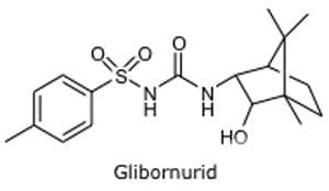 (glibornuride) | ATC A10BB04 - 