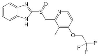 лансопразол (lansoprazole) | ATC A02BC03 - изображение
