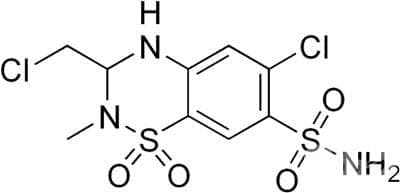  (methyclothiazide) | ATC C03AA08 - 