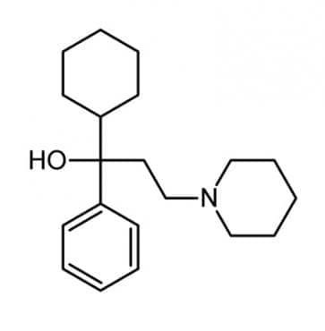  (trihexyphenidyl) | ATC N04AA01 - 