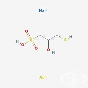  (aurotioprol) | ATC M01CB05 - 