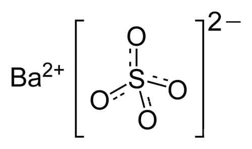      (barium sulfate with suspending agents) | ATC V08BA01 - 