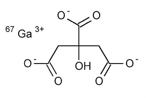  (67 Ga)  (gallium (<sup>67</sup>Ga) citrate) | ATC V09HX01 - 