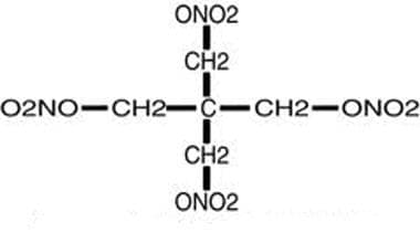   (pentaerithrityl tetranitrate) | ATC C01DA05 - 