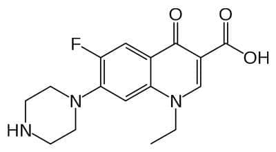  (norfloxacin) | ATC S01AX12 - 