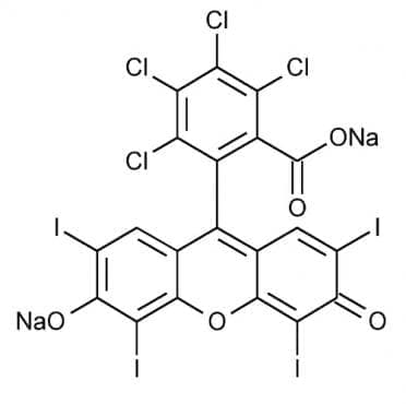    (rose bengal sodium) | ATC S01JA02 - 