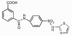  (phthalylsulfathiazole) | ATC A07AB02 - 