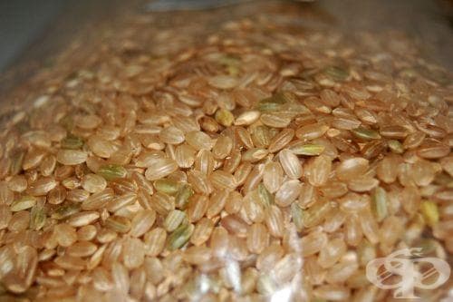 Кафяв ориз - изображение