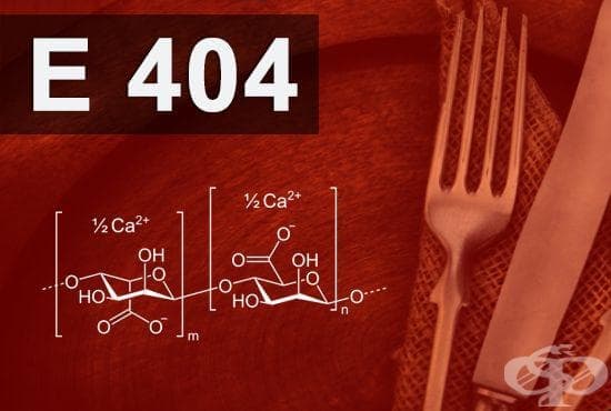 E404 -   (Calcium alginate) - 