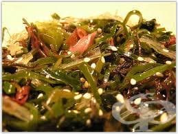 Морско зеле/ ламинария (водорасли) - изображение