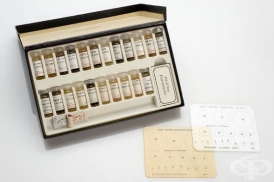Тестове за алергия "Prick Test" от 1945 година - изображение