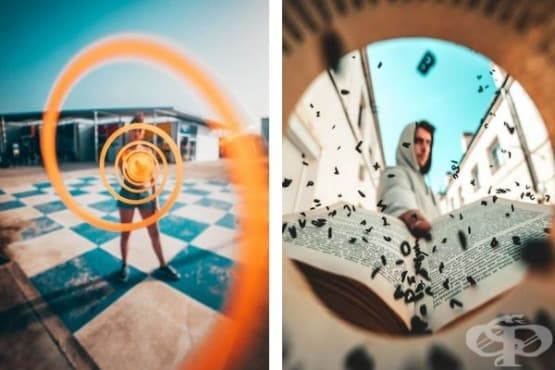 Фотограф използва творчески трикове, за да прави невероятни снимки - изображение