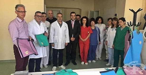 Ротарианци дариха лъчезащитни облекла на старозагорската УМБАЛ - изображение