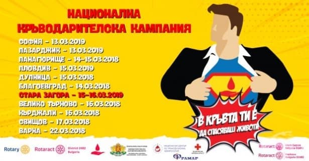 Ротарианците организират за осми път кръводарителска кампания - изображение