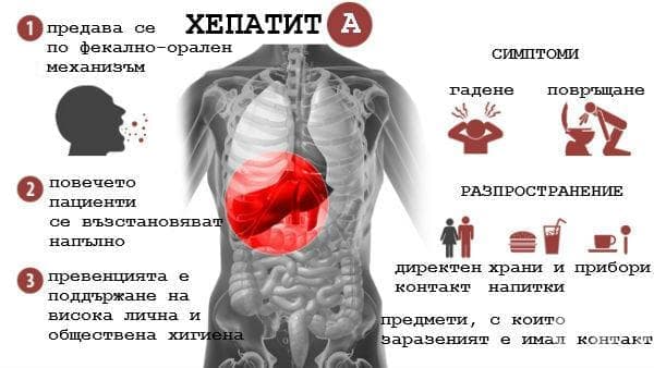 Симптоми на хепатит А