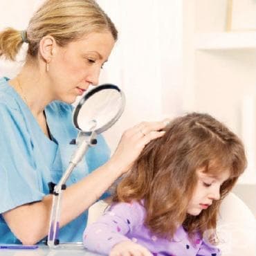 Диагноза на опаразитяване с въшки