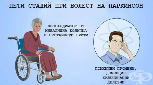 Пети стадий при болестта на Паркинсон