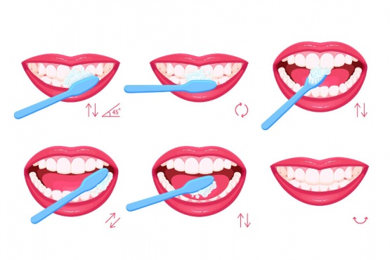 Правилно почистване на зъбите