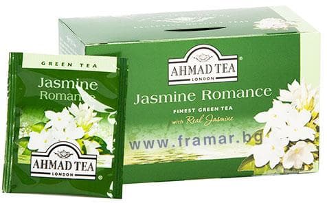 ЧАЙ ФИЛТЪР ЗЕЛЕН ЧАЙ С ЖАСМИН * 20 AHMAD TEA