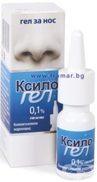 Изображение към продукта КСИЛОГЕЛ гел за нос 0.1% 10 г