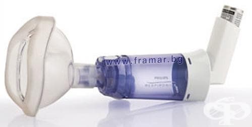АПАРАТ ИНХАЛАТОР ФИЛИПС OPTICHAMBER DIAMOND С МАСКА размер S