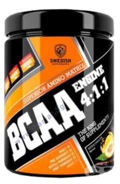 СУИДИШ СУПЛЕМЕНТС BCAA ENGINE 4:1:1 400 гр.