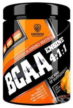 СУИДИШ СУПЛЕМЕНТС BCAA ENGINE 4:1:1 400 гр.