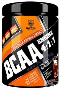 СУИДИШ СУПЛЕМЕНТС BCAA ENGINE 4:1:1 400 г