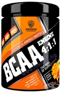 СУИДИШ СУПЛЕМЕНТС BCAA ENGINE 4:1:1 400 гр.