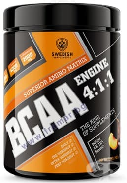СУИДИШ СУПЛЕМЕНТС BCAA ENGINE 4:1:1 400 гр.