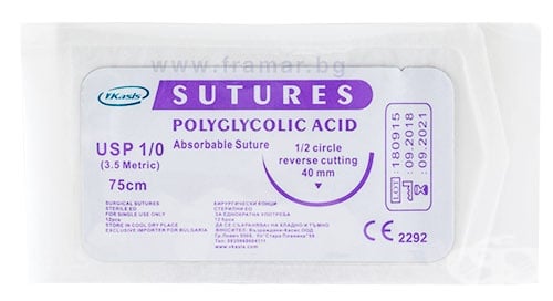      POLYGLYCOLIC ACID 1/0      40 