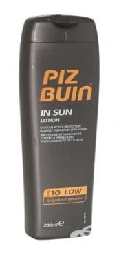 ПИЗ БУИН IN SUN СЛЪНЦЕЗАЩИТЕН ЛОСИОН SPF 10 200 мл.