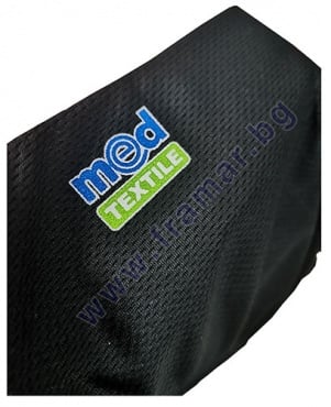 ЗАЩИТНА МАСКА СЪС СРЕБЪРНИ ЙОНИ ЧЕРНА размер L - XL МЕД ТЕКСТИЛ